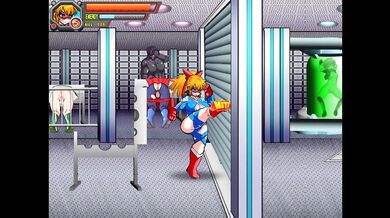 Umbreaker [Hentai sex game] Ep.1 Super hero girl naked street wrestling with vilains