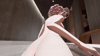 Slut Special Spa Love Massage Room Choker Personal Pool Blowjob Fucking Pink Hair POV Lap Dance