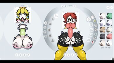 Fapwall [Weird Hentai game] Rosalina Peach and Daisy gets the best gangbang of their life without Ma