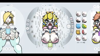 Fapwall [Weird Hentai game] Rosalina Peach and Daisy gets the best gangbang of their life without Ma