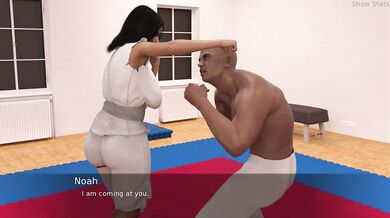 Project Hot Wife - Training with a huge dude (74)