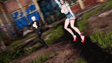 Honey Select 2:2 Jill Valentine!!!? Sex in the basement
