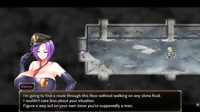 Karryn's Prison [RPG Hentai game] Ep.9 Nerds are equiped with anal beads and pussy dildo now