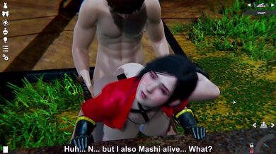 Honey Select 2:Passionate sex with Ada Wang in the park