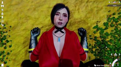 Honey Select 2:Passionate sex with Ada Wang in the park