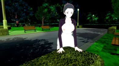 應許的夢幻島| 伊莎貝拉在公園裡自慰[3d無盡]