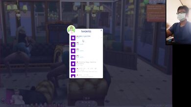 The Sims 4: Passionate sex on the couch for 8 people