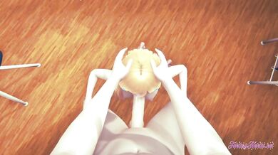 Bleach Hentai - POV Orihime Fuck her tits, her mouth and her pussy