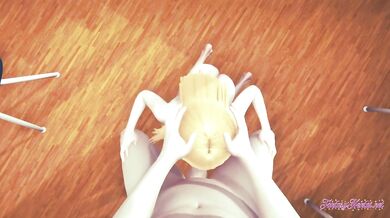 Bleach Hentai - POV Orihime Fuck her tits, her mouth and her pussy