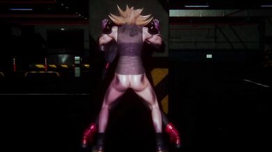 Tifa in the parking lot passionate sex ~ exclusive production