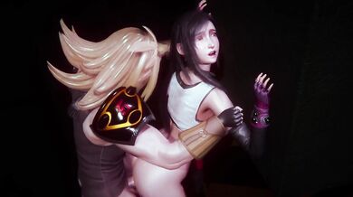 Tifa in the parking lot passionate sex ~ exclusive production