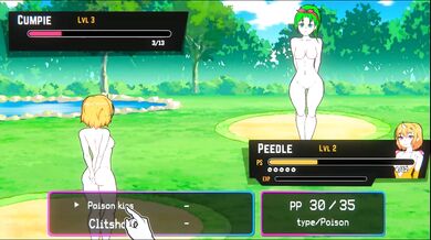 Oppaimon [Hentai Pixel game] Ep.8 boobies attacks are not effective against rock pokemon