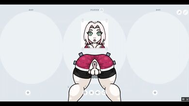 Fapwall [Rule34 Hentai game] Sakura from Naruto is taking 6 penis at once