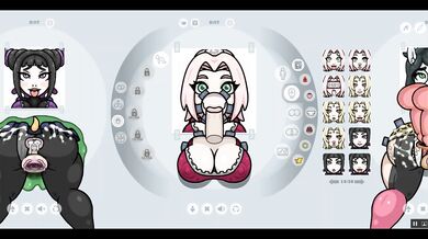 Fapwall [Rule34 Hentai game] Sakura from Naruto is taking 6 penis at once