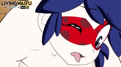 MIRACOLOUS LADYBUG Marinette Dupain Cheng 2D Real HENTAI Big Ass ANIMATION Booty Riding Cosplay Porn
