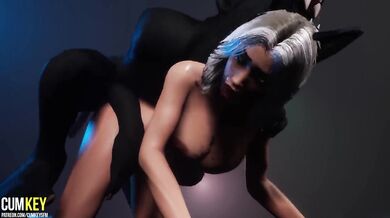 Werewolf Furry Mating with juicy Pussy | Big Cock Monster | 3D Porn Wild Life