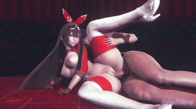 Genshing Impact Hentai - Amber Blowjob & Fucked