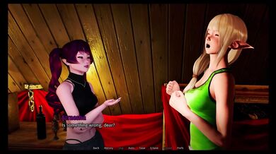 A house in the rift v053r2 - Elf hoe getting cum in chest (1)