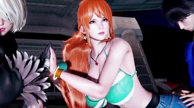 Tifa ~ Nami ~ 2B ~ Multiplayer Sex ~ Exclusive production