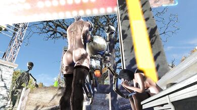 2 Gassy Girls and codsworth