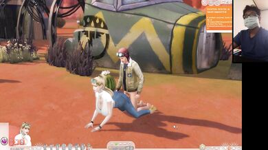 The Sims 4: Hot sex in the desert storm