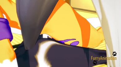 Furry Hentai Zelda Digimon - Wolf Link is fucked by Renamon