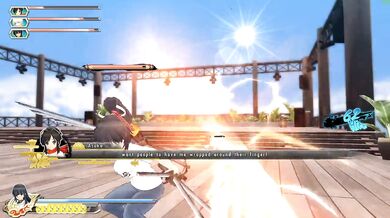 Ikaruga Nude Gameplay | Senran Kagura Estival Versus