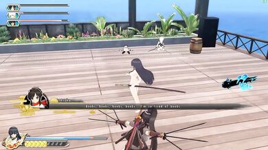 Ikaruga Nude Gameplay | Senran Kagura Estival Versus