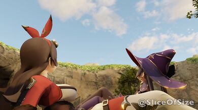 The Hidden Spring [Giantess Growth] Genshin Impact Animation