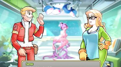 SPACE RESCUE CODE PINK 0.5 - SEX WITH BUSTY BLONDE BABE (1)