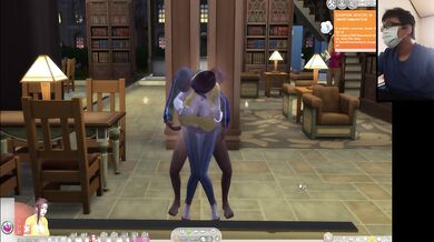 The Sims 4: Hot sex in the library with the eldest