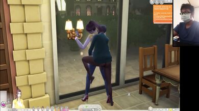 The Sims 4: Hot sex in the library with the eldest