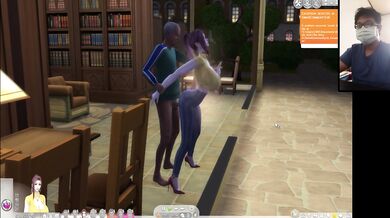 The Sims 4: Hot sex in the library with the eldest
