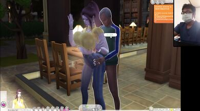 The Sims 4: Hot sex in the library with the eldest