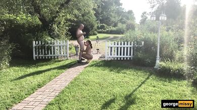 Dick Sucking Outdoors - Real Married Couple Missy and George