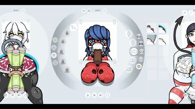 Fapwall [Rule 34 Hentai game] Miracolous ladybug huge black cocks DP