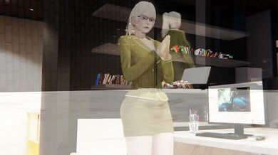 BIG TIT blond therapist helps stressed worker cum