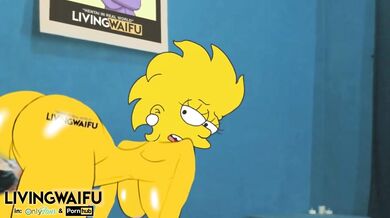 ADULT LISA SIMPSON PRESIDENT - 2D Cartoon Real Waifu #1 DOGGYSTYLE Big ANIMATION Ass Booty Cosplay