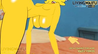 ADULT LISA SIMPSON PRESIDENT - 2D Cartoon Real Waifu #1 DOGGYSTYLE Big ANIMATION Ass Booty Cosplay