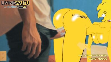 ADULT LISA SIMPSON PRESIDENT - 2D Cartoon Real Waifu #1 DOGGYSTYLE Big ANIMATION Ass Booty Cosplay