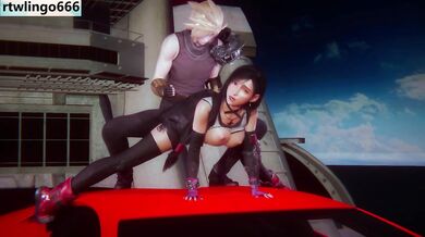 Tifa intense sex on the car roof - exclusive production
