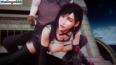 Tifa intense sex on the car roof - exclusive production