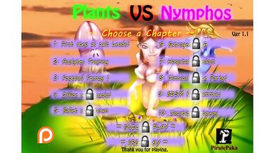 pornospil [Plants vs Nymphos] Cheerleaders Blowjob [Gameplay]