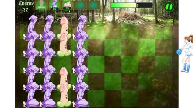 pornospil [Plants vs Nymphos] Cheerleaders Blowjob [Gameplay]