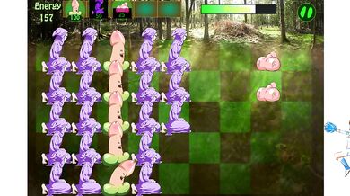 pornospil [Plants vs Nymphos] Cheerleaders Blowjob [Gameplay]
