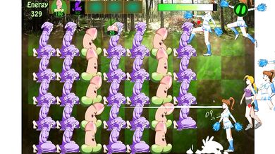 pornospil [Plants vs Nymphos] Cheerleaders Blowjob [Gameplay]