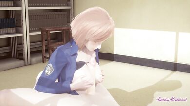 Jujutsu Kaisen Hentai - Nobara Kugisaki Boobjob, handjob and fucked