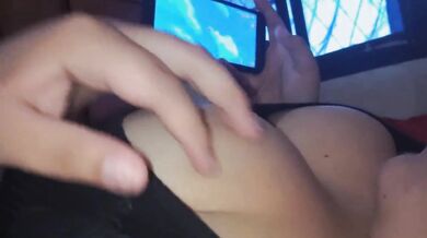 Would you like to touch my big tits while I play? -Alison gonzalez