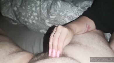 Love to torture his little dick with my long nails like bubblegum