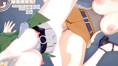 Hentai hra na anime porno Naruto | Lesbians Anko and Tsunade [Gameplay]